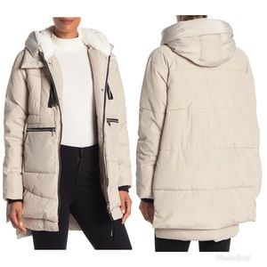 Bagatelle Water-Resistant Lined Parka Puffer Coat